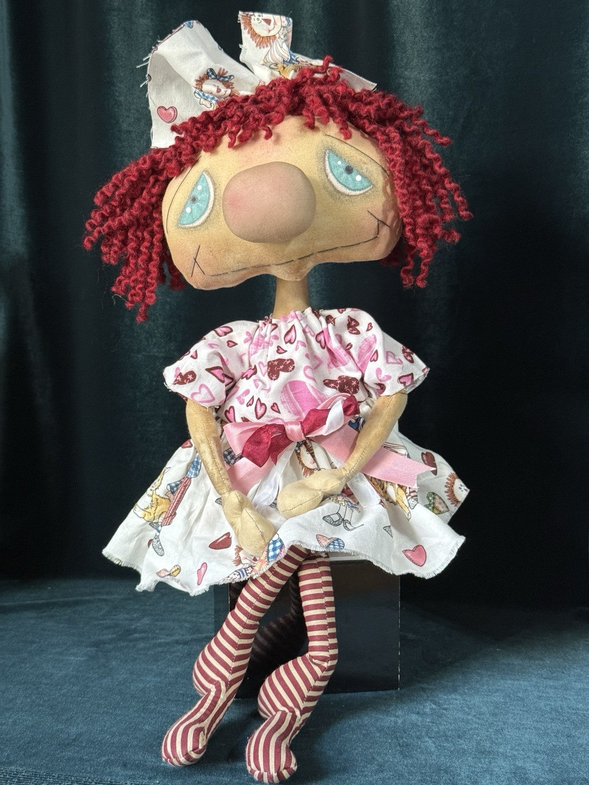 OOAK Artist Handmade Whimsical Cloth 22” Doll