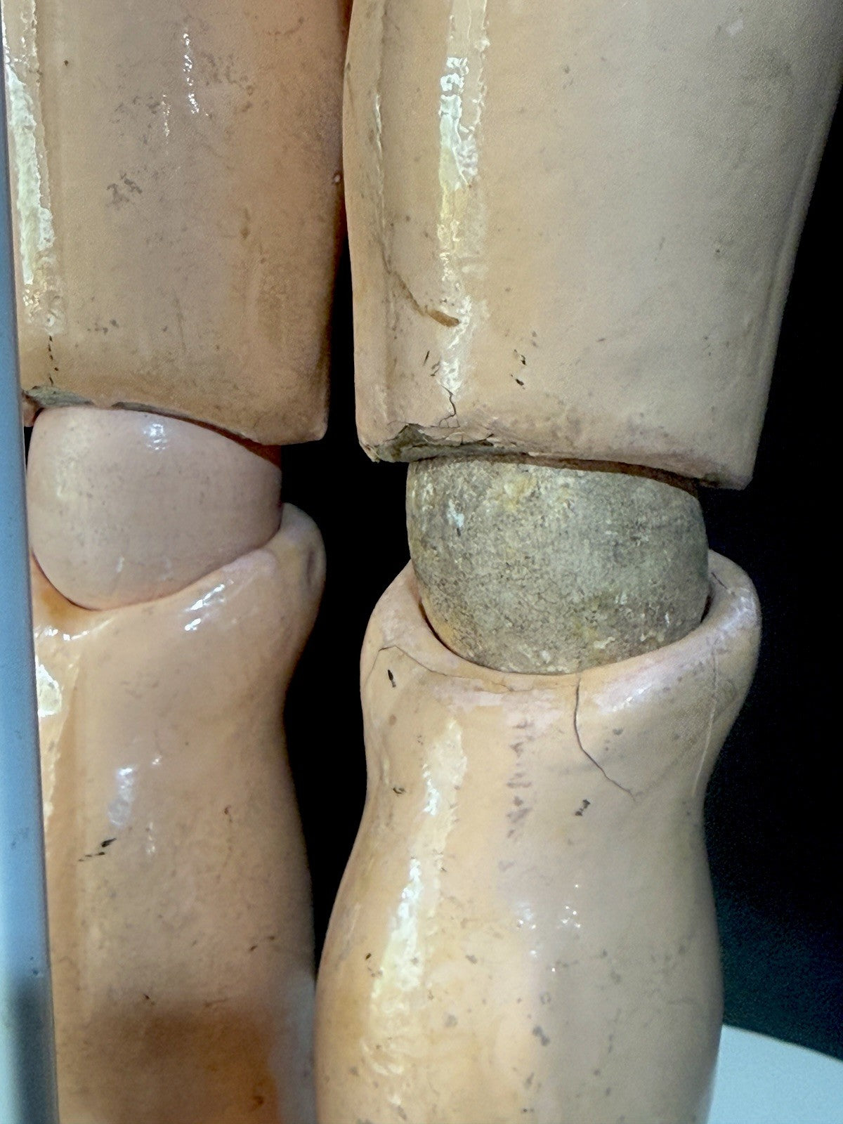 Antique German Simon Halbig Mold 550 21” Doll Bisque Head Composition Body