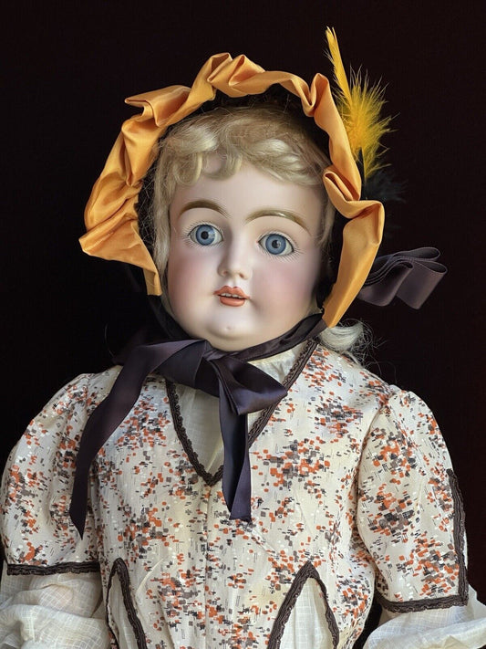 Antique German 24” Kestner Alphabet Series Bisque Doll