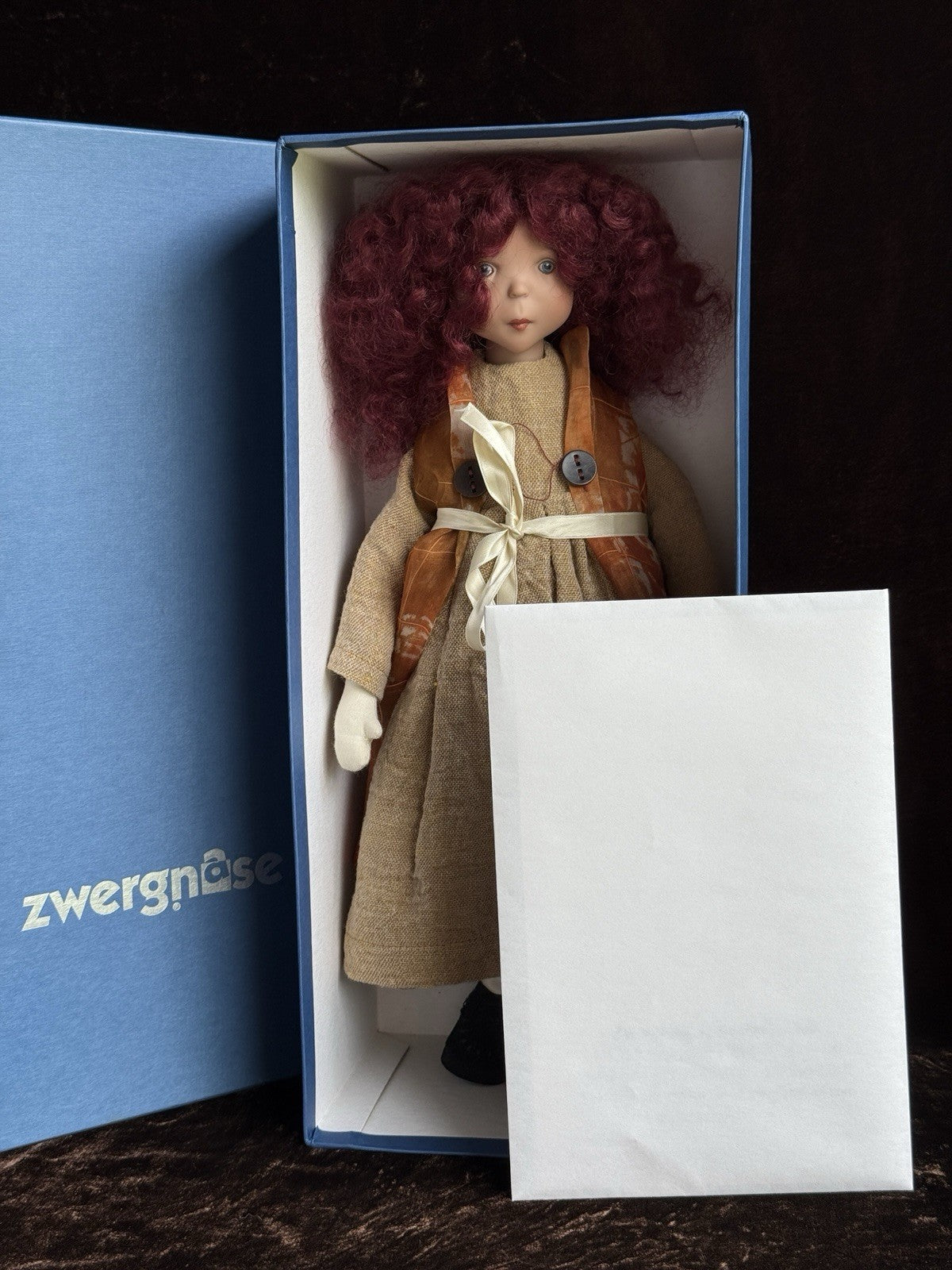 Zwergnase 15.5” Vinyl Sylvie Doll By Nicole Marschollek 2001 LE 250 New in Box