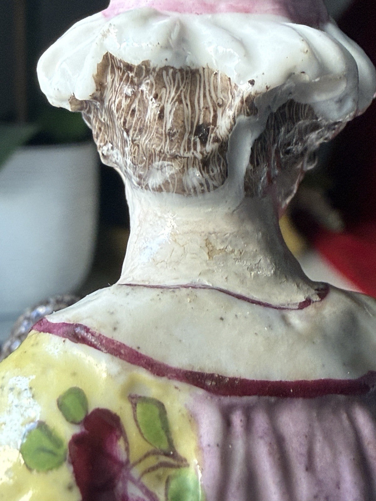 Rare Antique Porcelain Large Figural Group Figurine By Edmé Samson France 1910’s