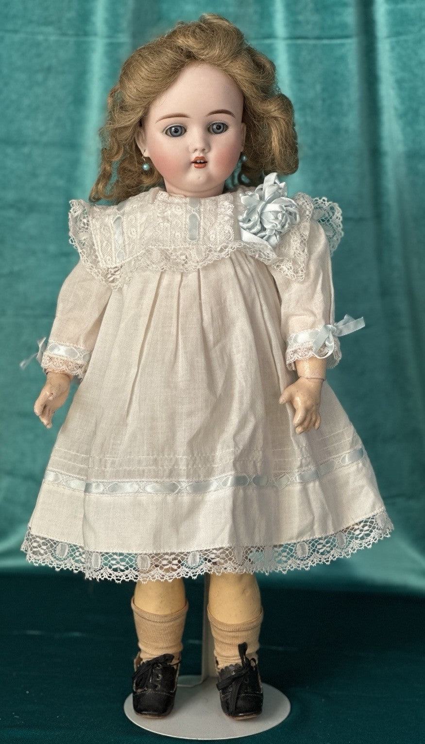 Antique German Max Handwerck Bisque Head 17” Doll Mold 421