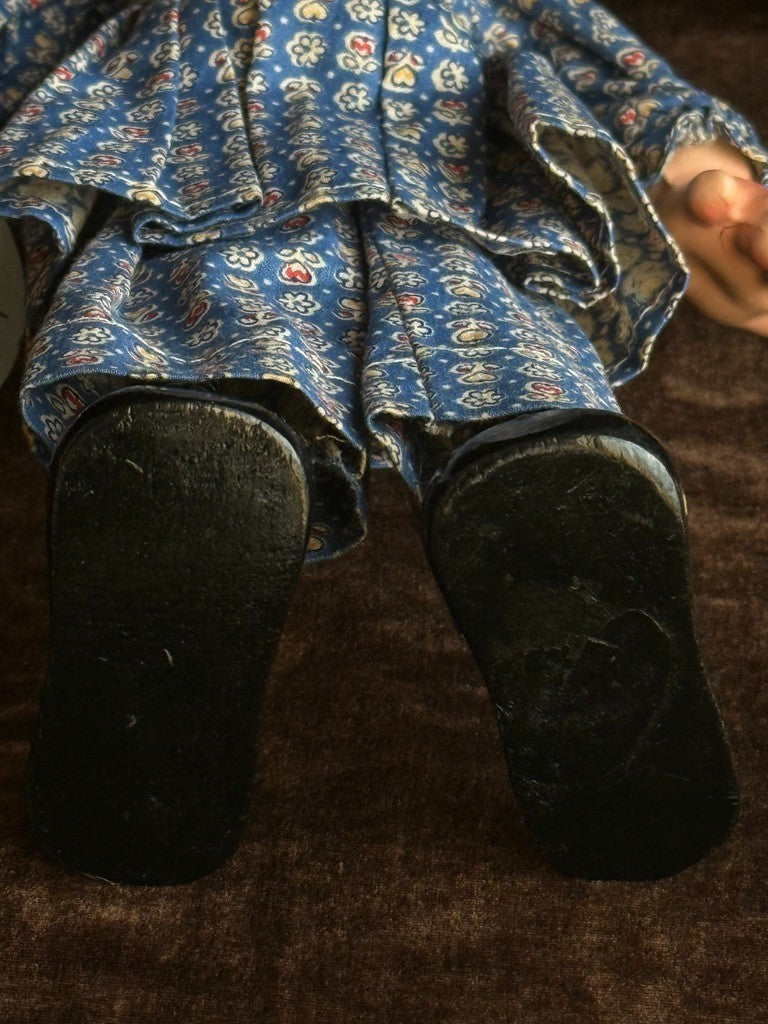 Vintage American Ideal 12.5" Baby Snooks Flexy Doll Fanny Brice Doll with Tag