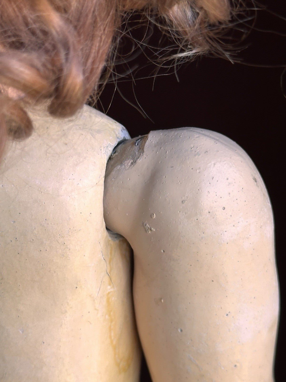 Antique German 23” Gans & Seyfarth Bisque Head Doll