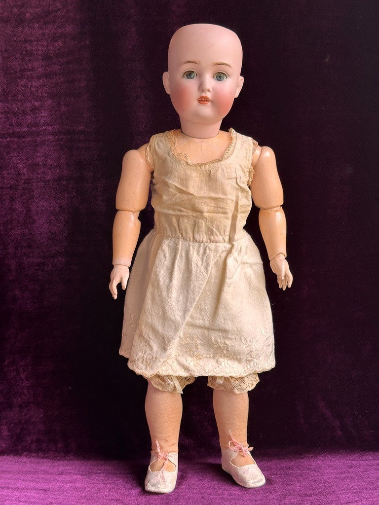 Antique German 22” Kestner 168 Bisque Head Doll Composition Body