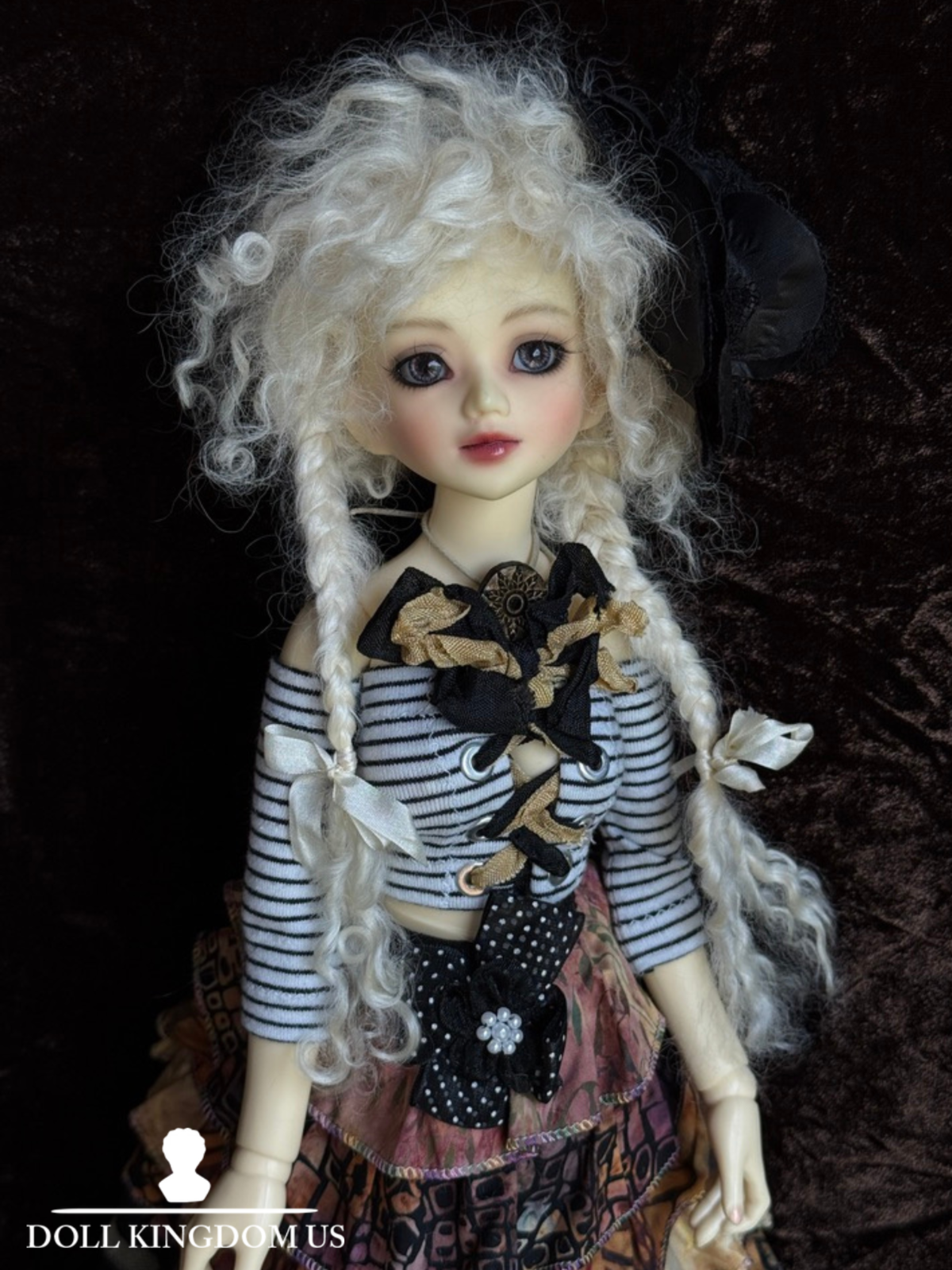 Alchemic Labo Japanese BJD MSD 17" Resin Doll Full Set Faceup Dressed
