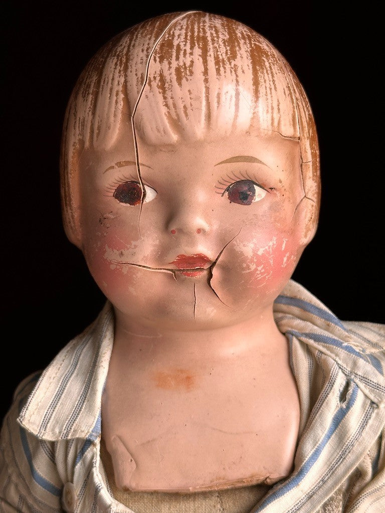 Rare Original Horsman 14” Composition Jackie Coogan Kid Celebrity Doll