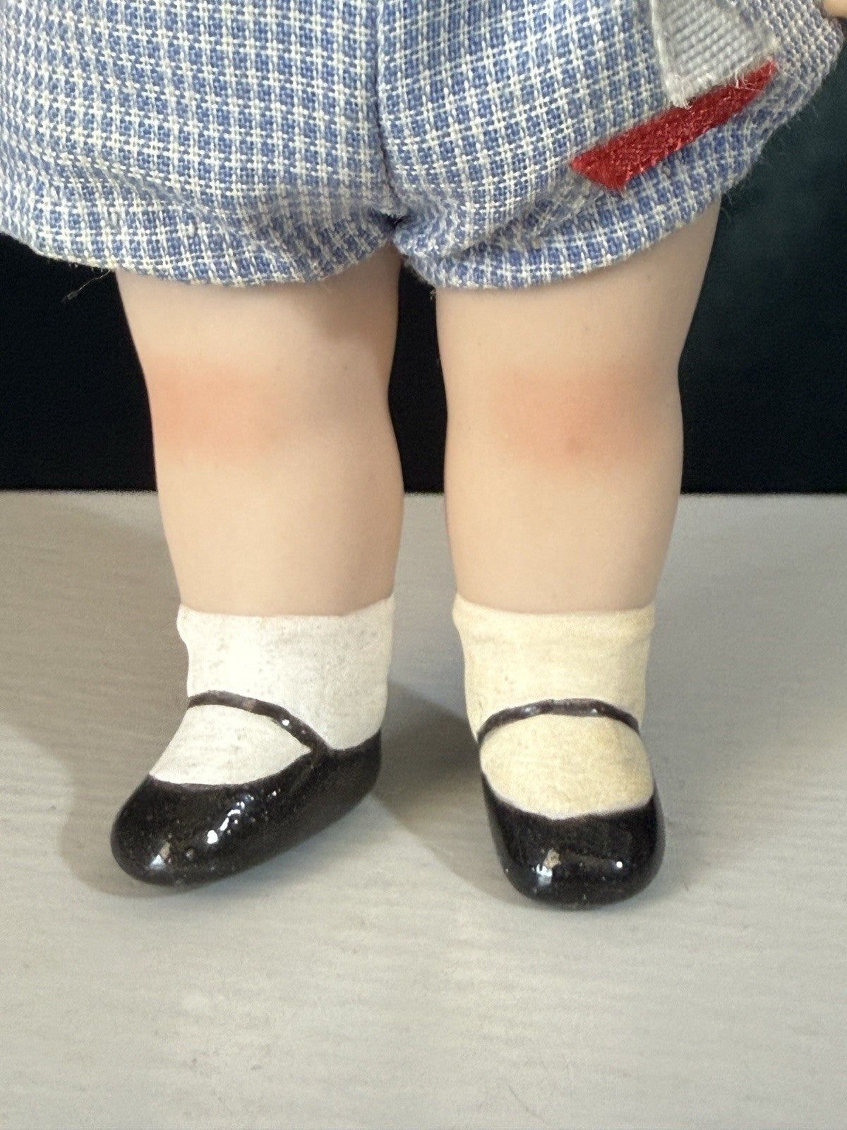 Lot Of 2 Reproduction All Porcelain Bonnie Babe Dolls by Georgene Averill