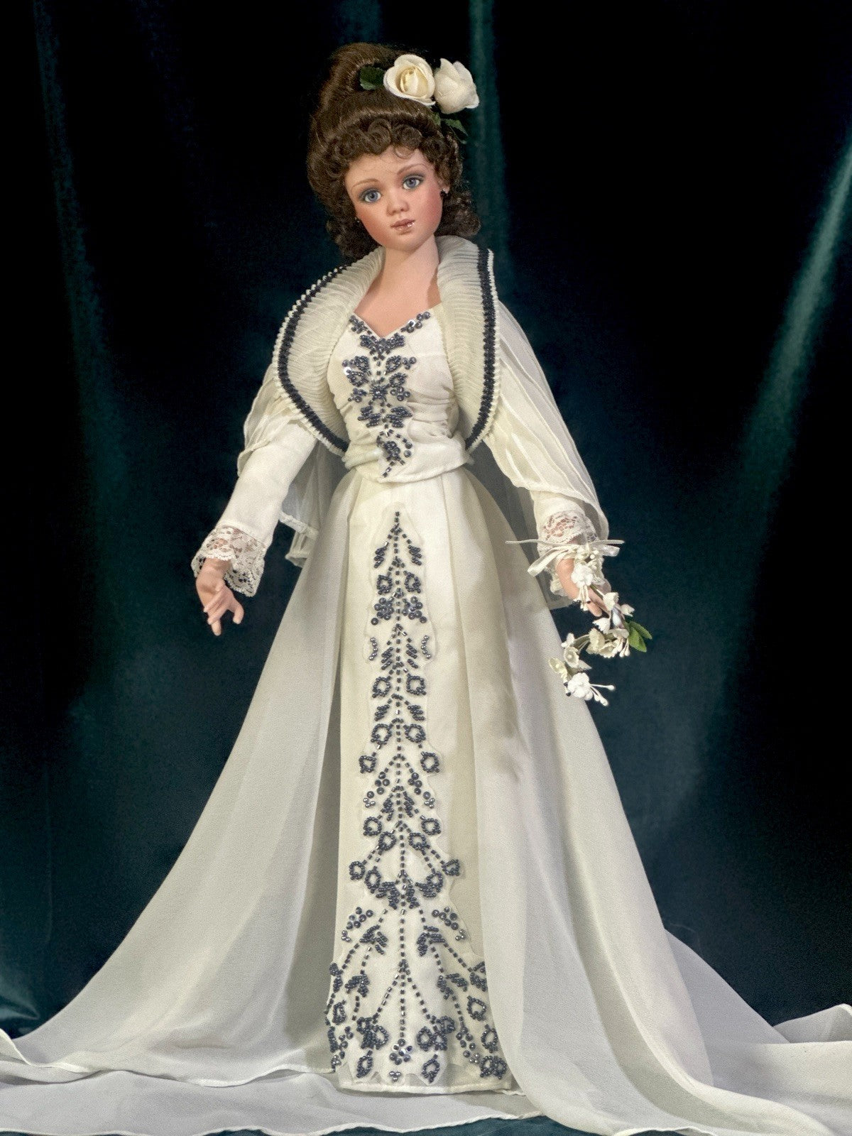 Jan Mclean Porcelain “Heroine of the Titanic” 21” Doll For Exclusively Yours