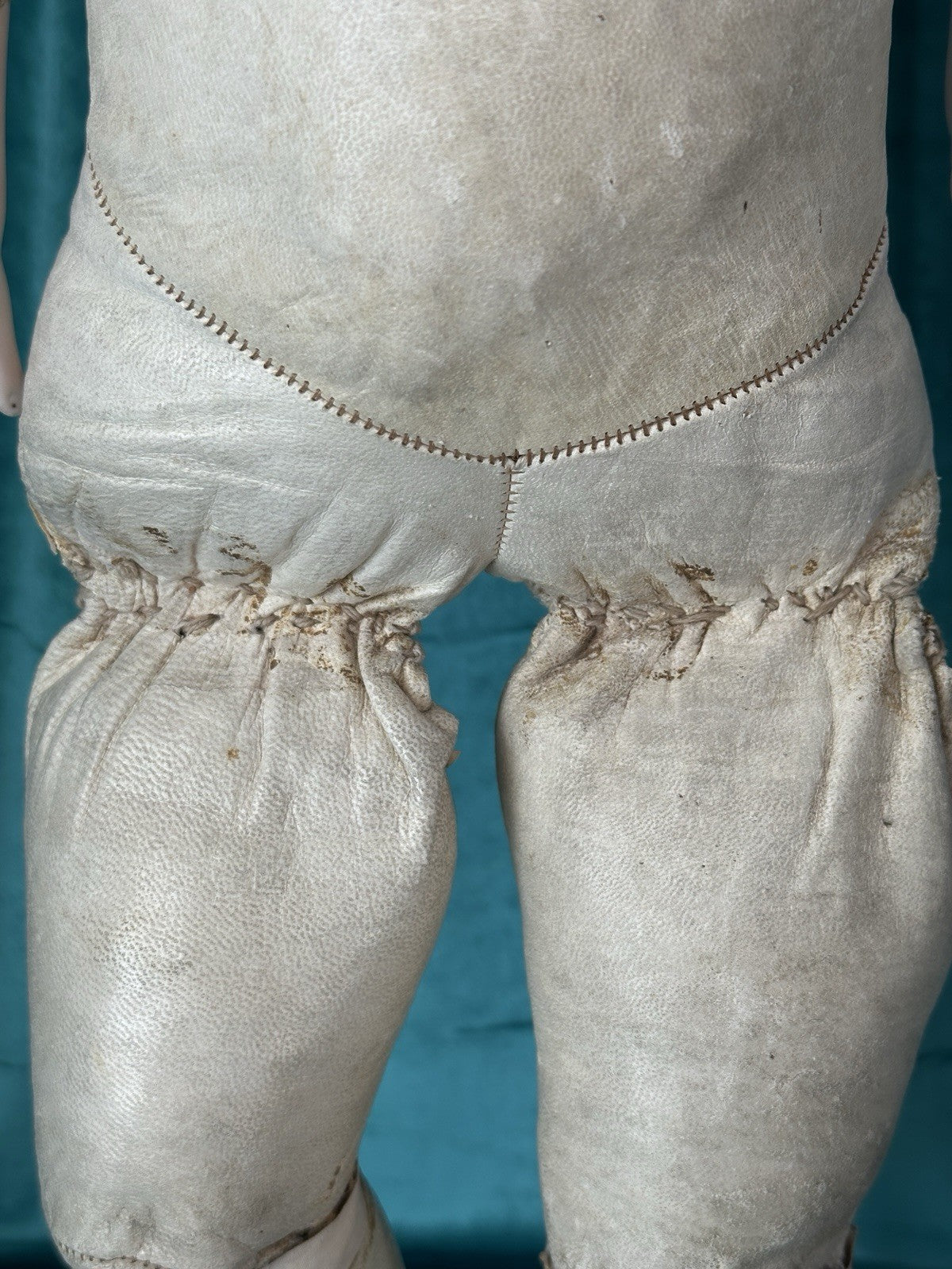 Antique German Kestner Alphabet Series C Bisque Shoulder Head 25” Doll