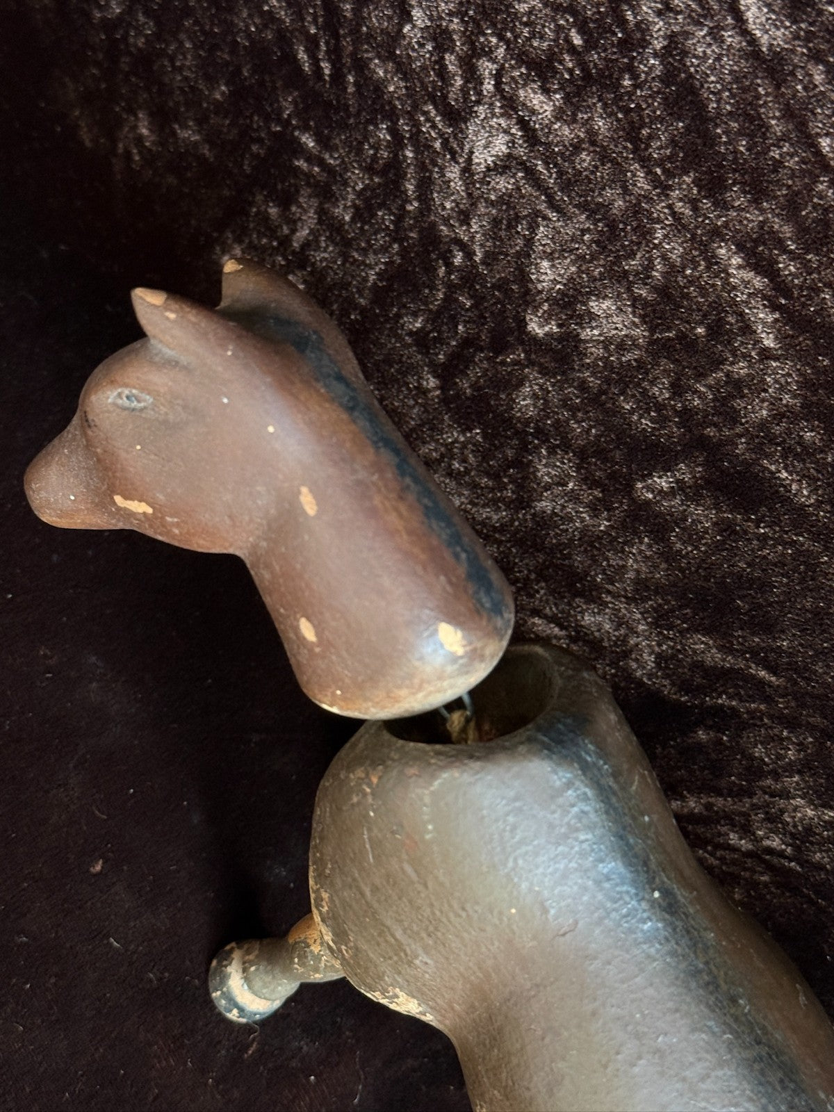 Antique American Schoenhut Humpty Dumpty Wooden Jointed Horse