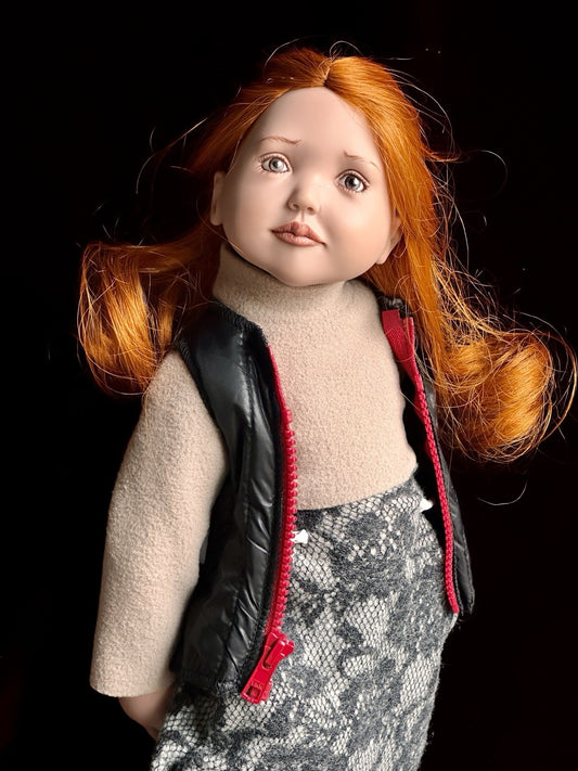 Zwergnase 19” Vinyl 2004 Andrea Doll By Nicole Marschollek Junior Collection