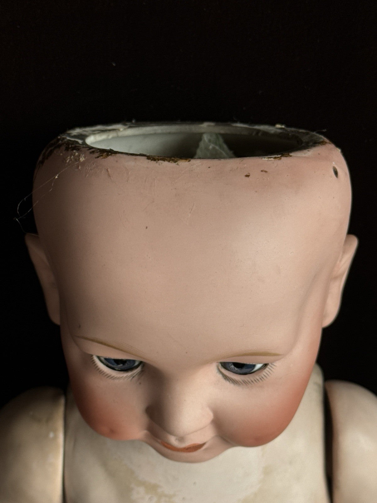 Antique Japanese 21” Morimura Brothers Bisque Head Baby Doll