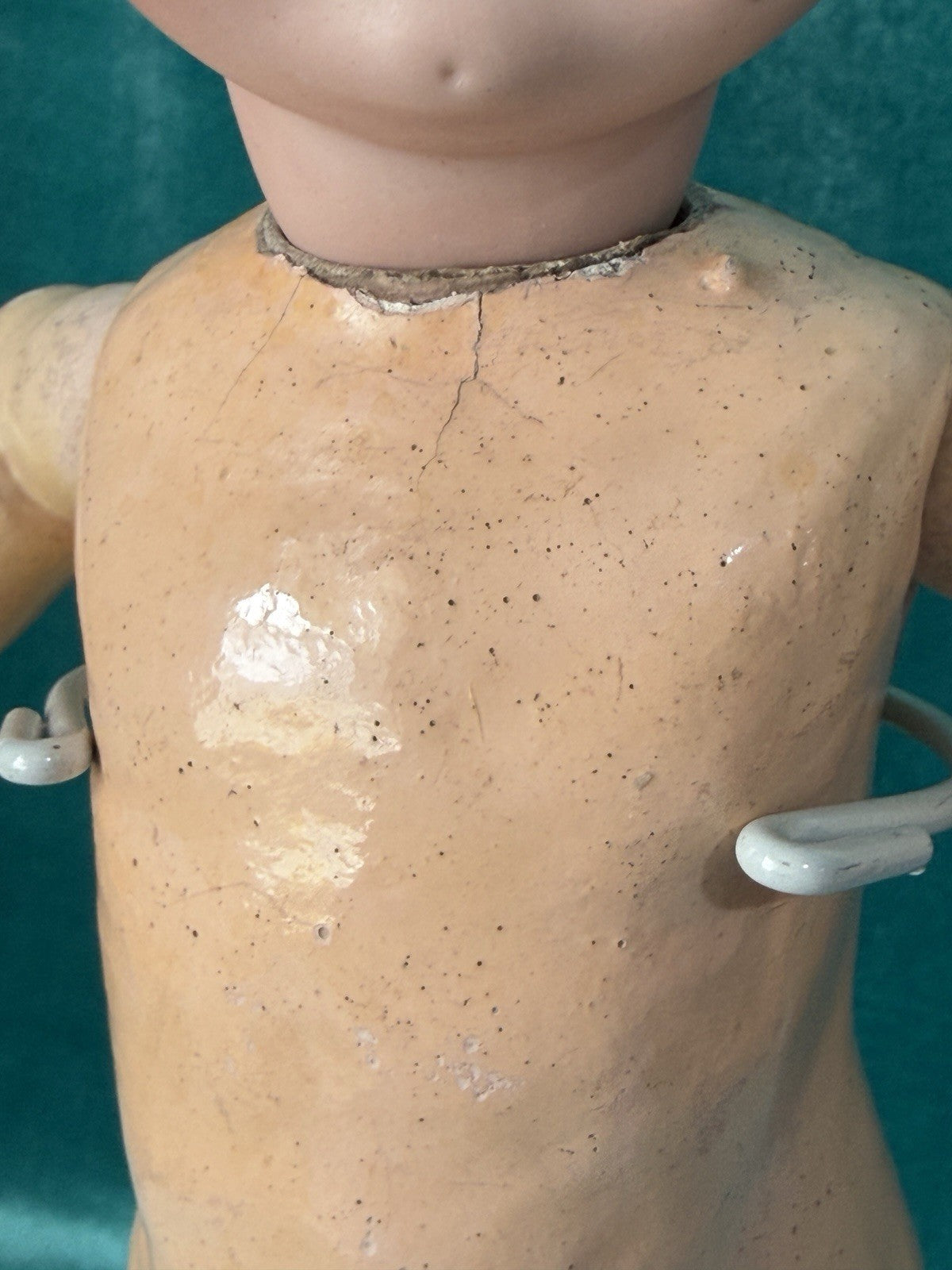 Lot Of 3 Small Antique German Bisque Head Dolls