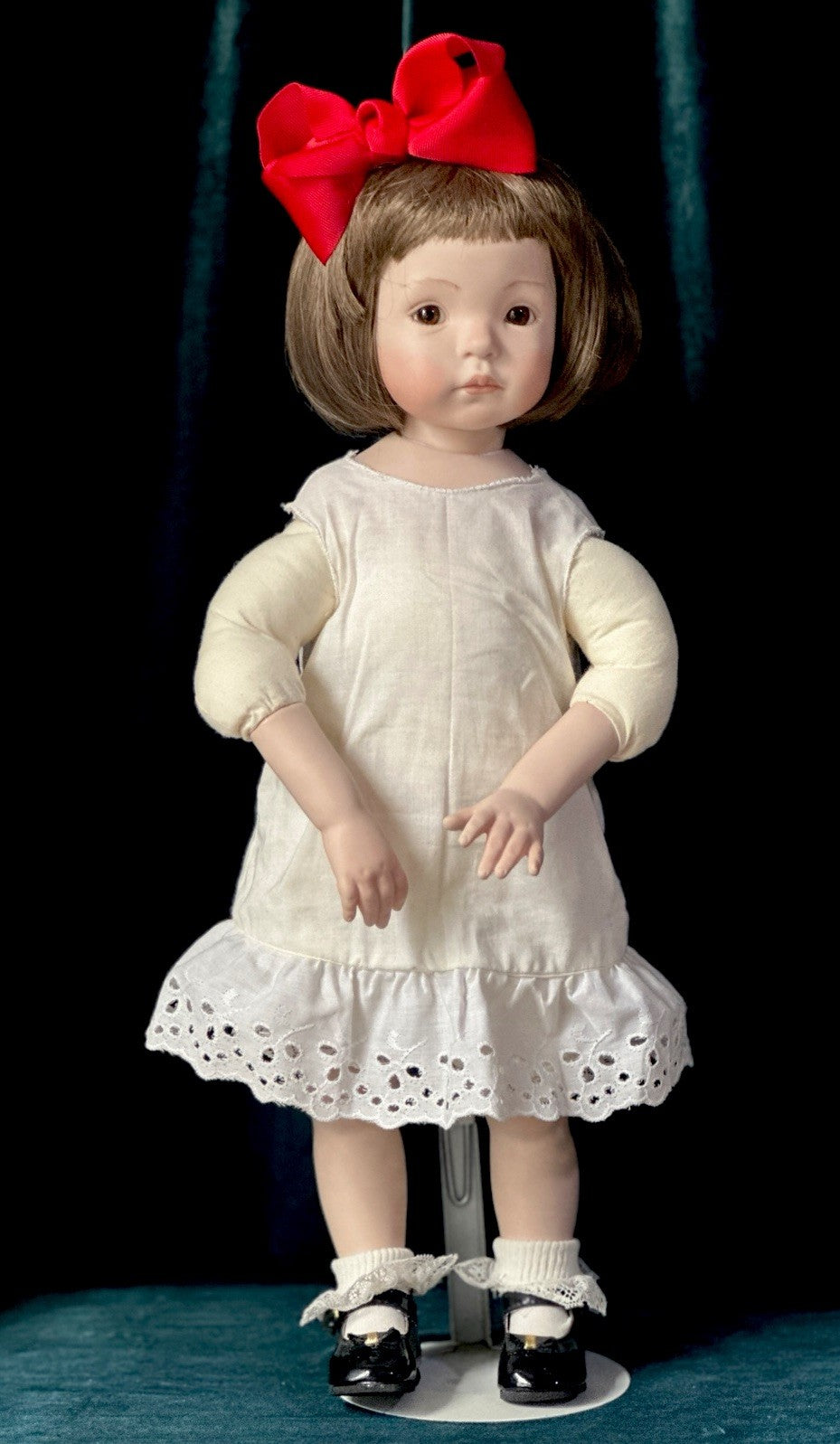 Reproduction Of “Jenny” by Dianna Effner Porcelain 18” Doll