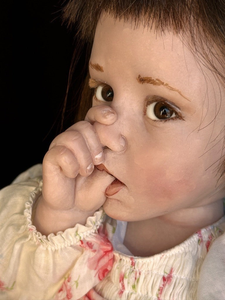 OOAK Jane Bradbury Lifelike Collectible Resin Doll