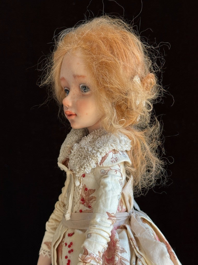 OOAK Russian Artist 21" Oplakanska Helena Olivia Doll in Box with Tag