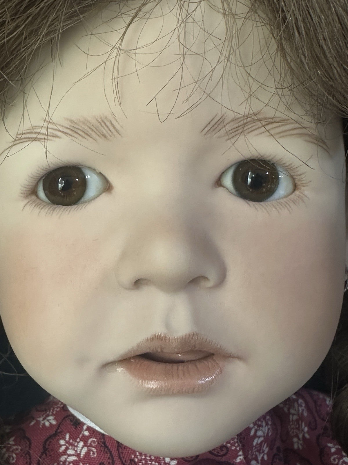 Rare Collectible Artist 24” Porcelain Doll “Rosele” by Ruth Treffeisen LE 50 COA