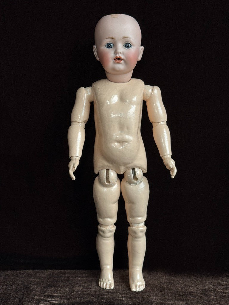 Antique German 17” Kestner JDK 260 Bisque Head Toddler Doll