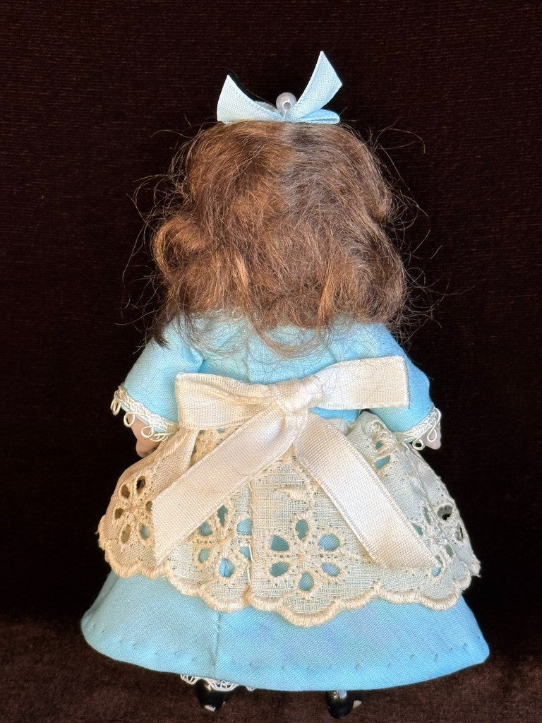 Antique German 4.5” Kestner All Bisque Mignonette Dollhouse Doll