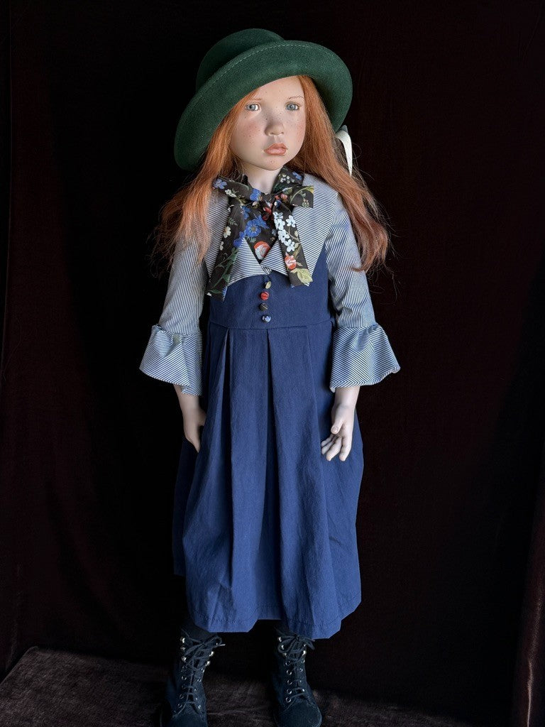 Rare Huge Lifelike Zwergnase 35” Philomene Vinyl Doll 2018 LE 45 in Box