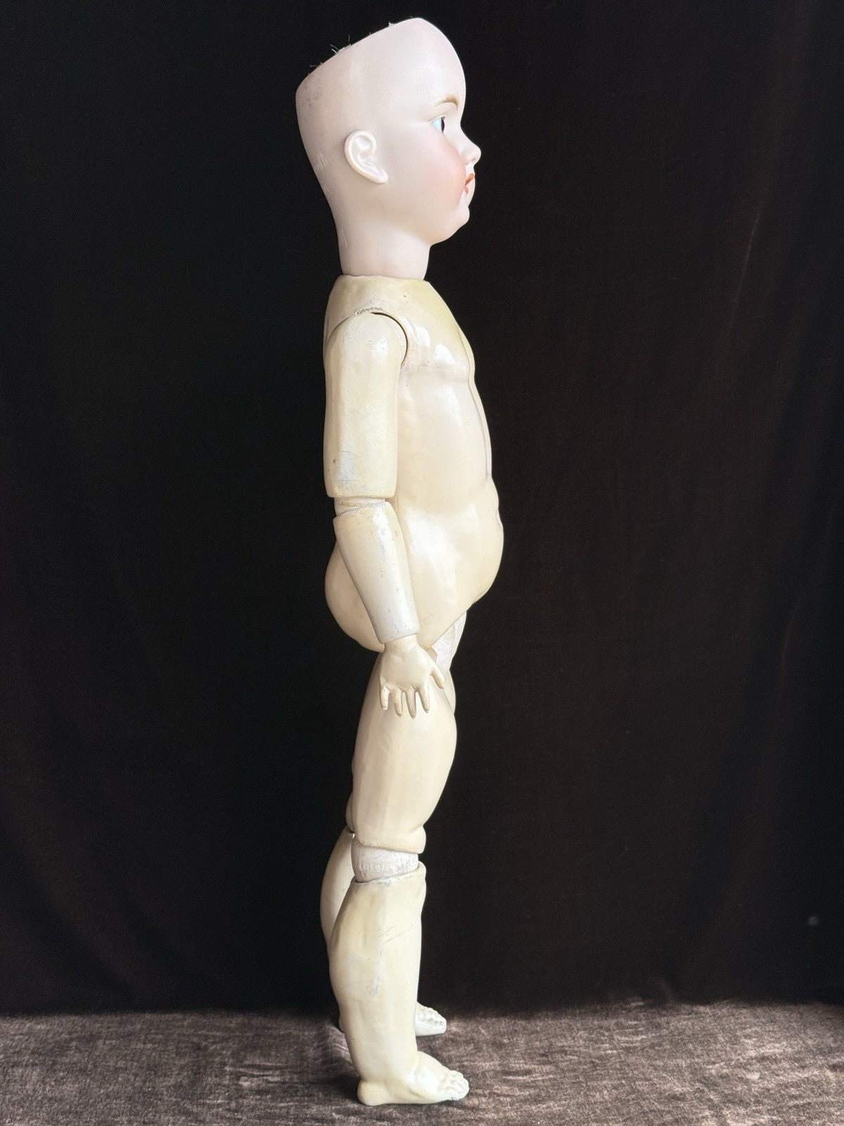 Antique German 28.5” Armand Marseille 390 Bisque Head Doll