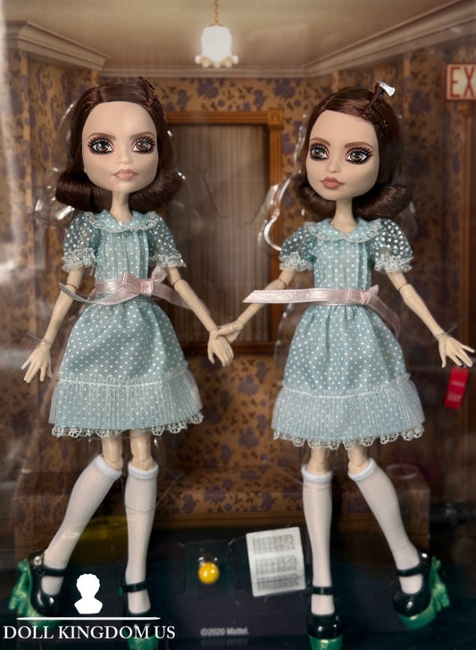 NRFB Monster High Skullector The Shining Grady Twins BJD Dolls