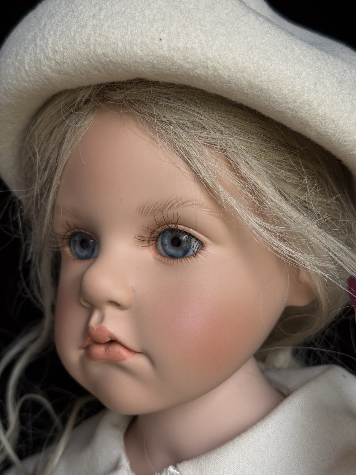 Collectible Vinyl 30” Bambina Bella Doll by Hildegard Gunzel WMP LE 500, Box