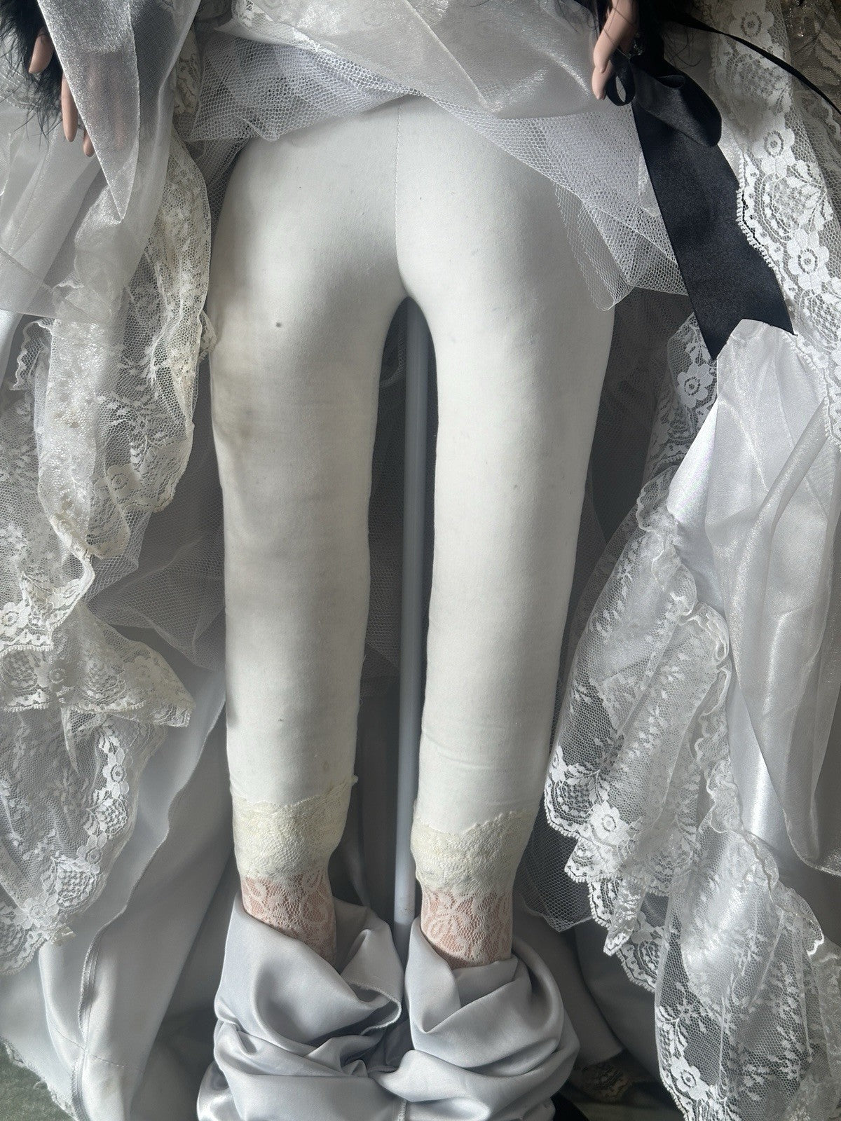 Collectible Large 42” Porcelain Doll “Avalon” by Rustie LE 1000 COA/Stand