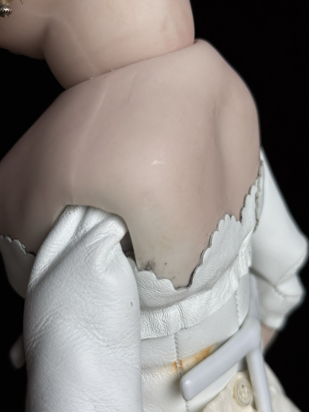 Porcelain 18” Reproduction of Antique French Bru Circle Dot Doll by Mimi