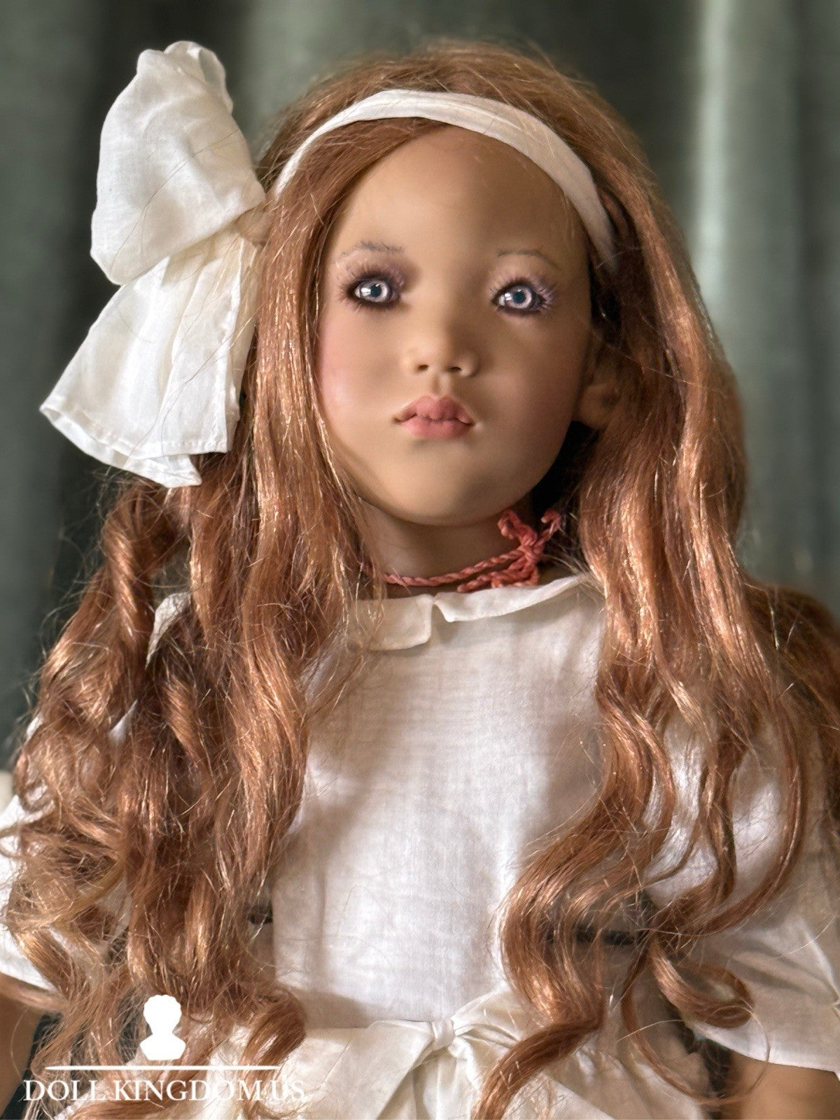Vinyl Annette Himstedt 32” Doll “Sanfra” Year 2000 Ribbon
