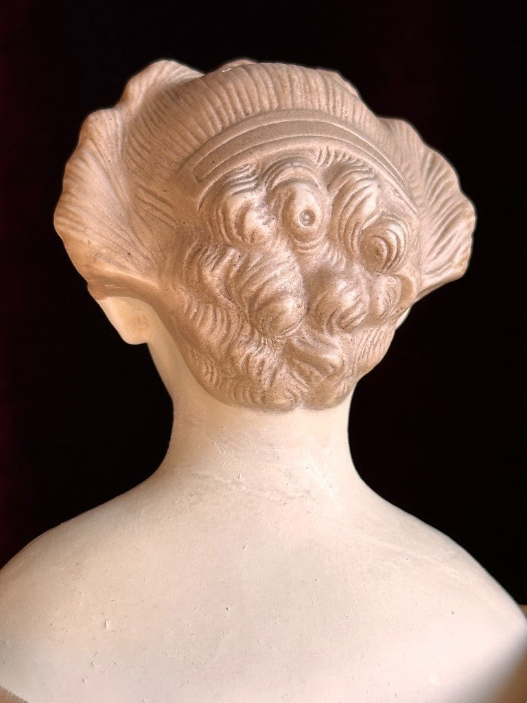 Antique German 18” Countess Dagmar Parian Bisque Head China Doll