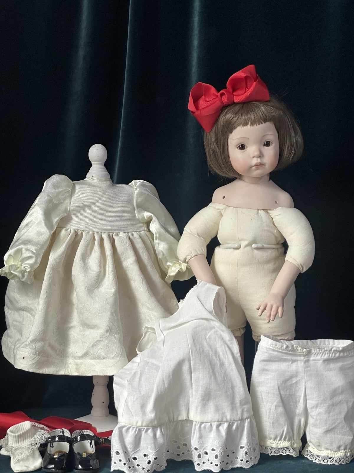 Reproduction Of “Jenny” by Dianna Effner Porcelain 18” Doll
