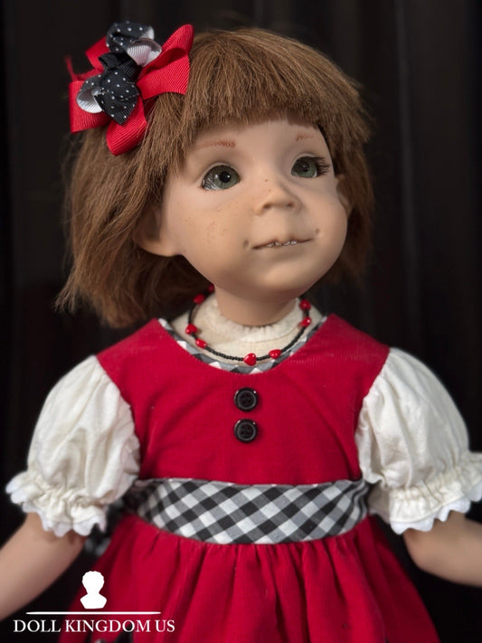 Artist Original German Vinyl 20” Baby Girl Doll By Grossle-Schmidt