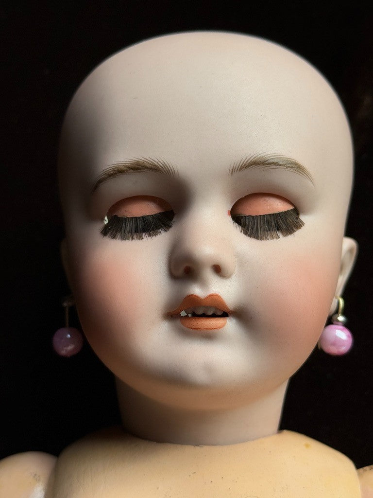 Antique German French 19 Tete Jumeau Simon Halbig Dep Bisque Head Doll