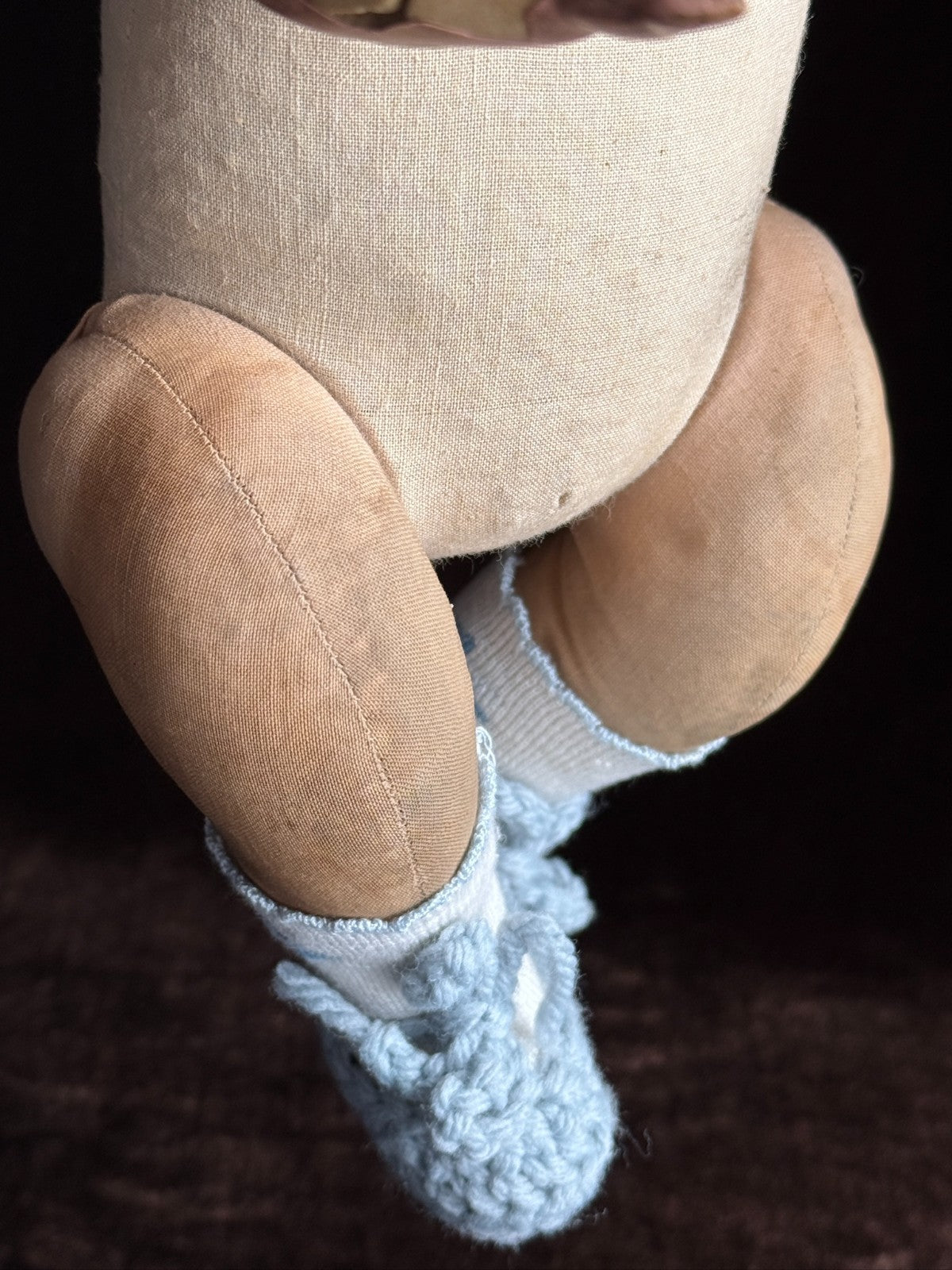 Early Original Horsman 12" Composition Cloth Campbell Kid Doll