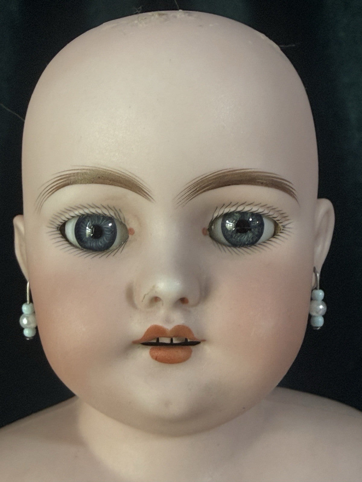 Antique German Simon Halbig Mold Dep 1040 Dep 8  Bisque Head 21” Doll