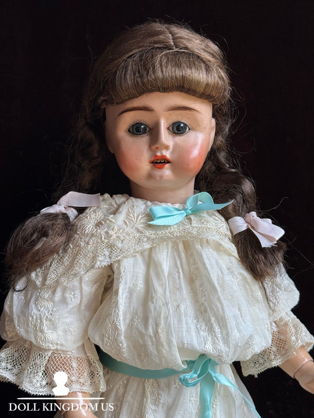 Antique French 21” Tout en Bois All Wood Doll