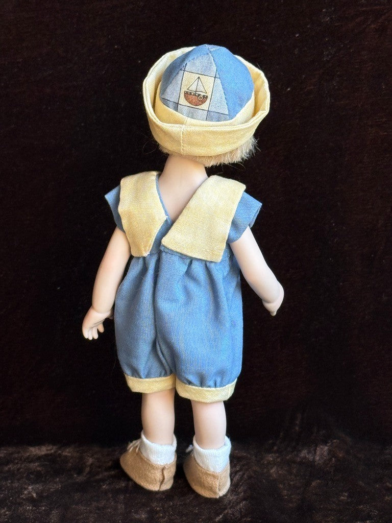 Porcelain 7” NIADA Artist Heather Maciak Robin Doll LE 15
