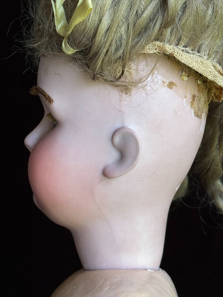 Rare Antique German 22” Kestner 197 Bisque Head Doll