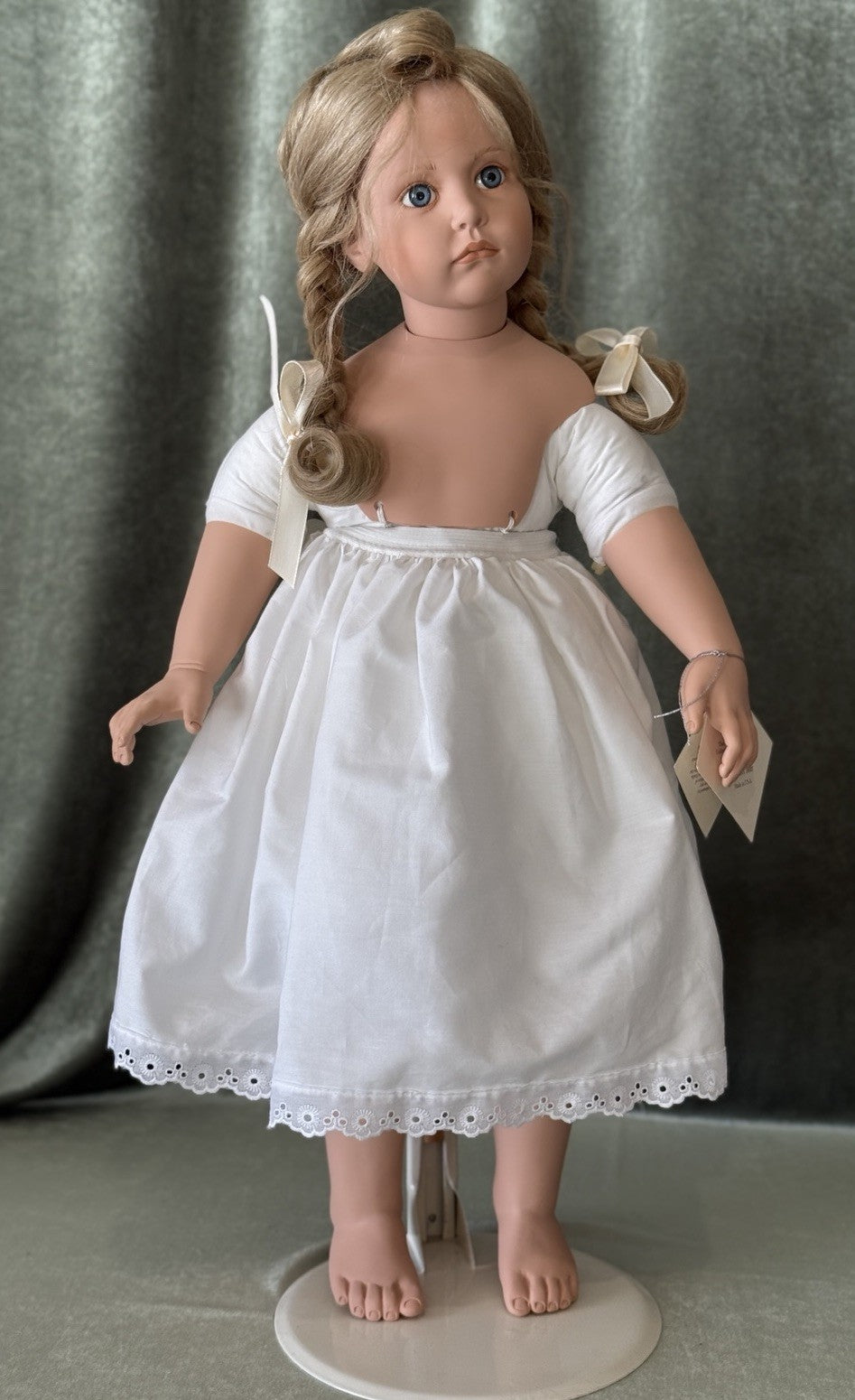 MIB Artist Hildegard Gunzel Vinyl 24” Doll “Tricia” LE 2000 Box/Tag/COA