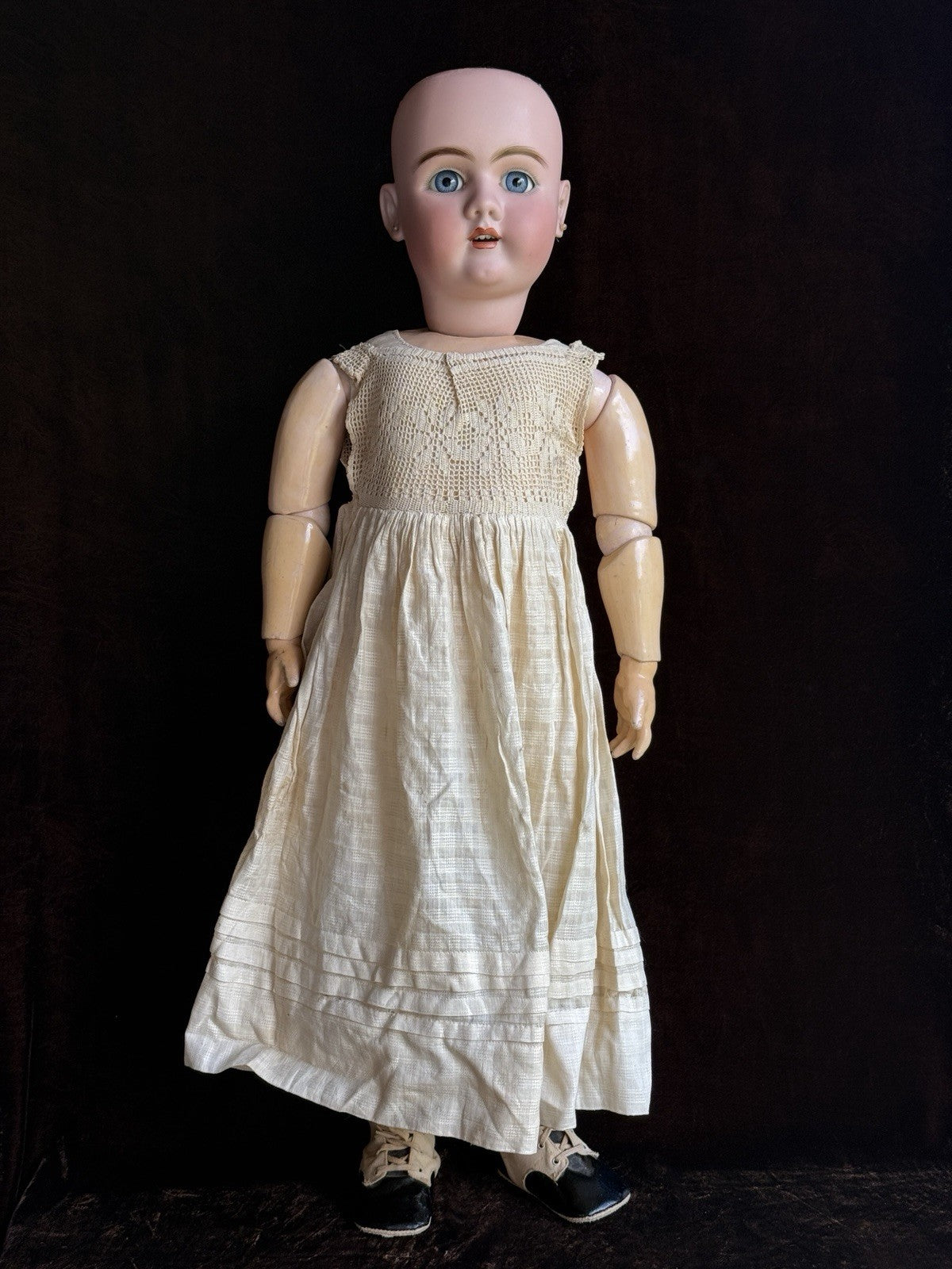 Antique German 30” Heinrich Handwerck 109 Bisque Head Doll