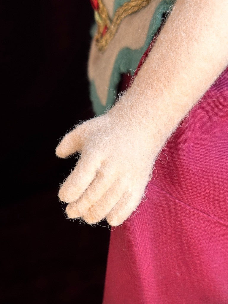 Collectible 12” John Wright Le Bal Masque Musette UFDC Candy Container Doll