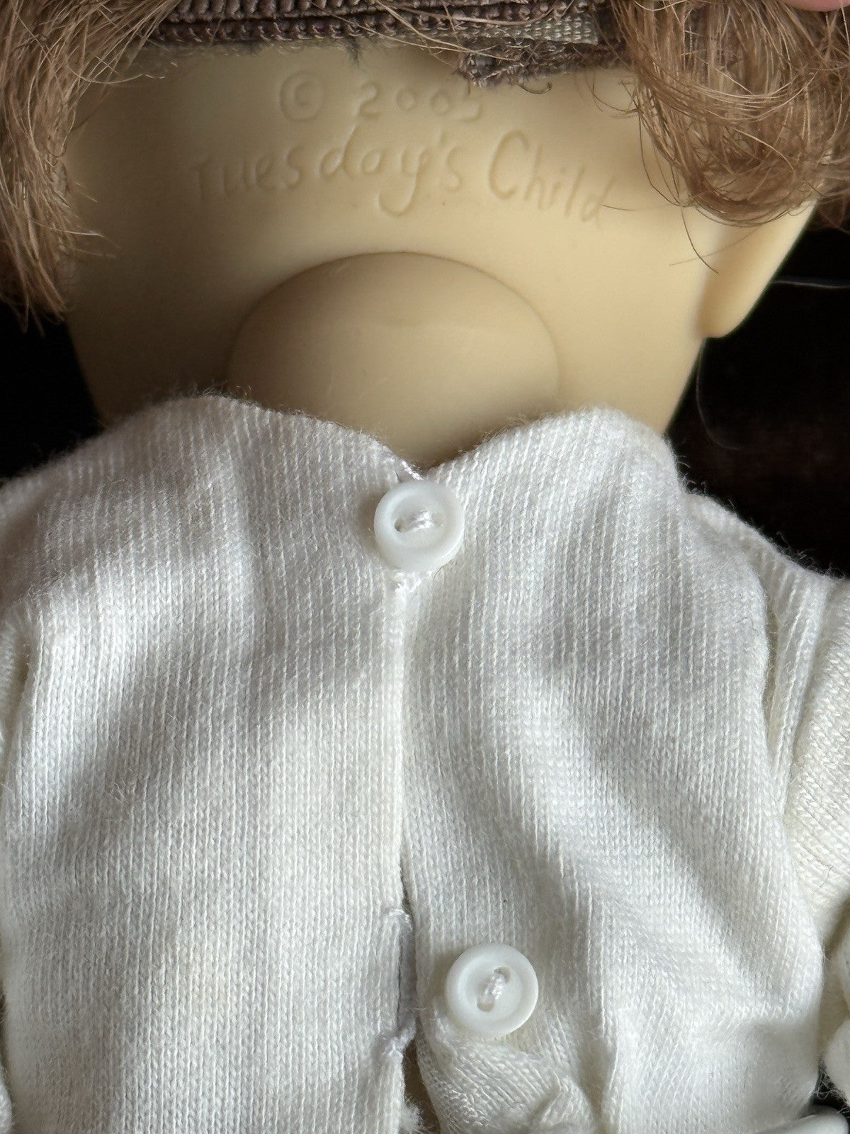 Boneka Dianna Effner Tuesday’s Child 10” Vinyl Boy Doll