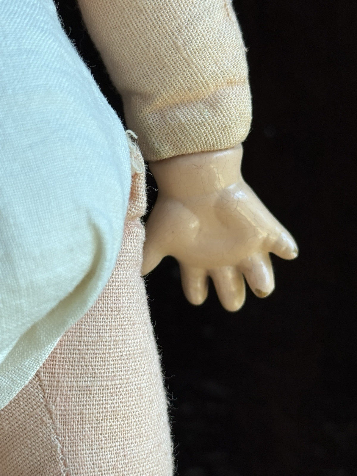 Antique American Effanbee 12.5” Composition Babyette Doll