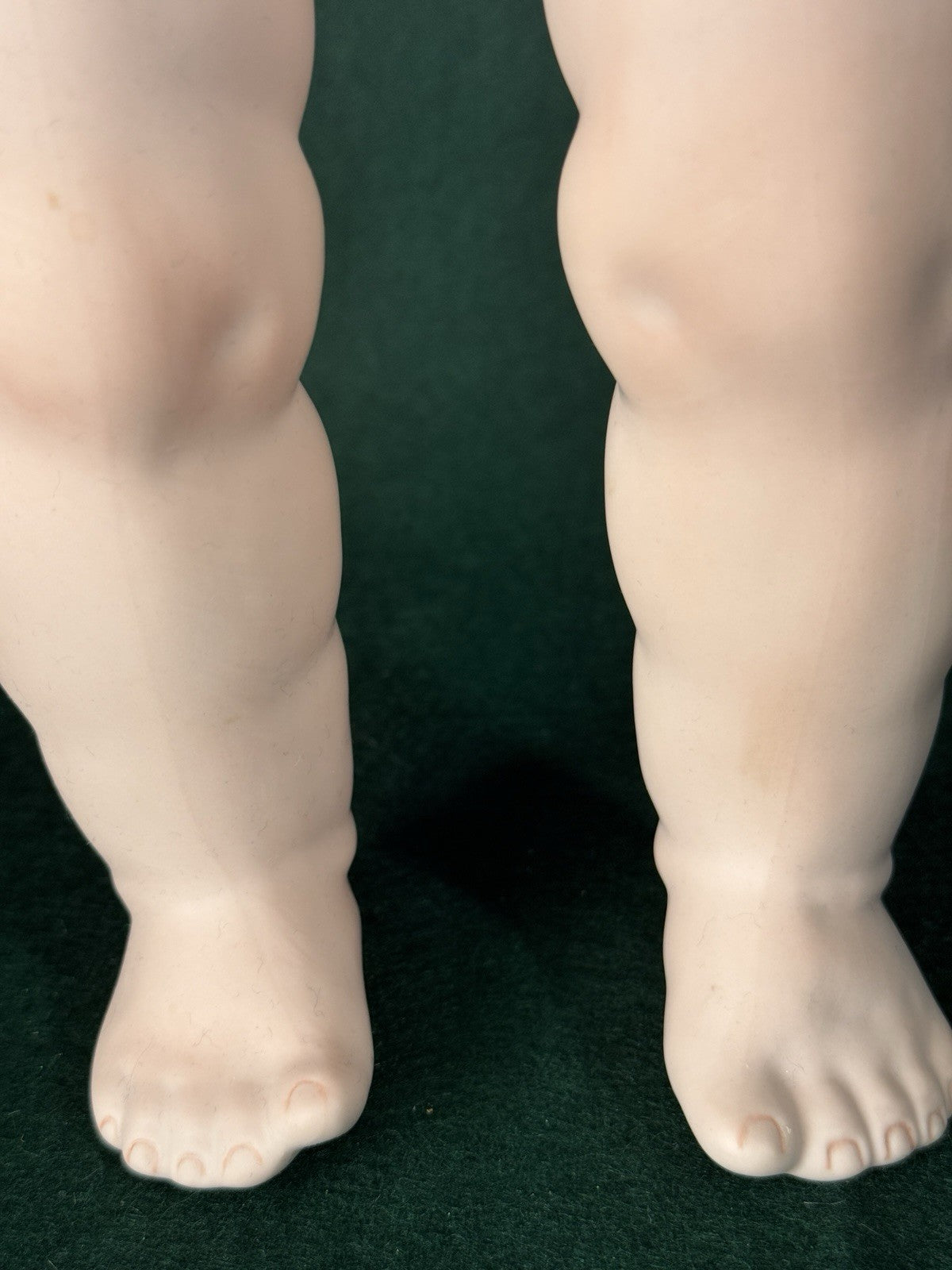 Porcelain Reproduction of Antique German Kestner Baby Boy 19” Doll
