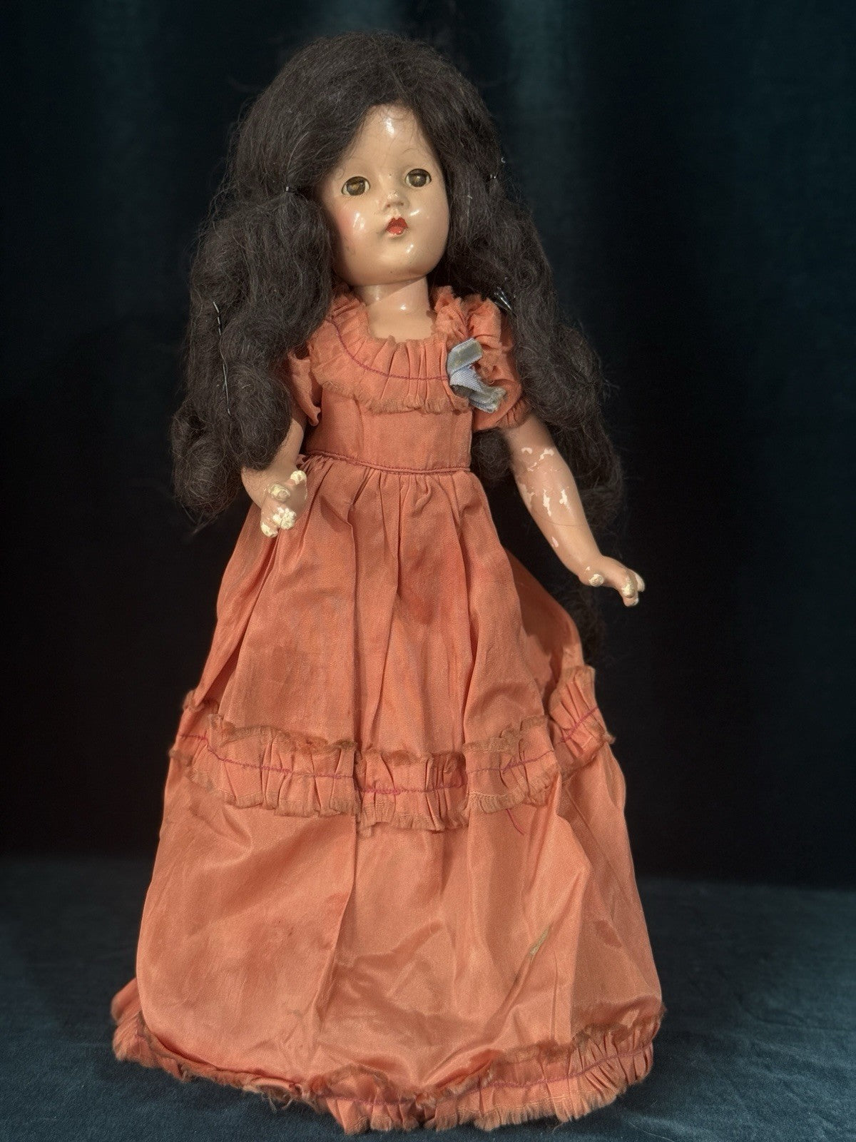 Lot Of 5 Vintage Effanbee Composition and Plastic Dolls For Project/Repair