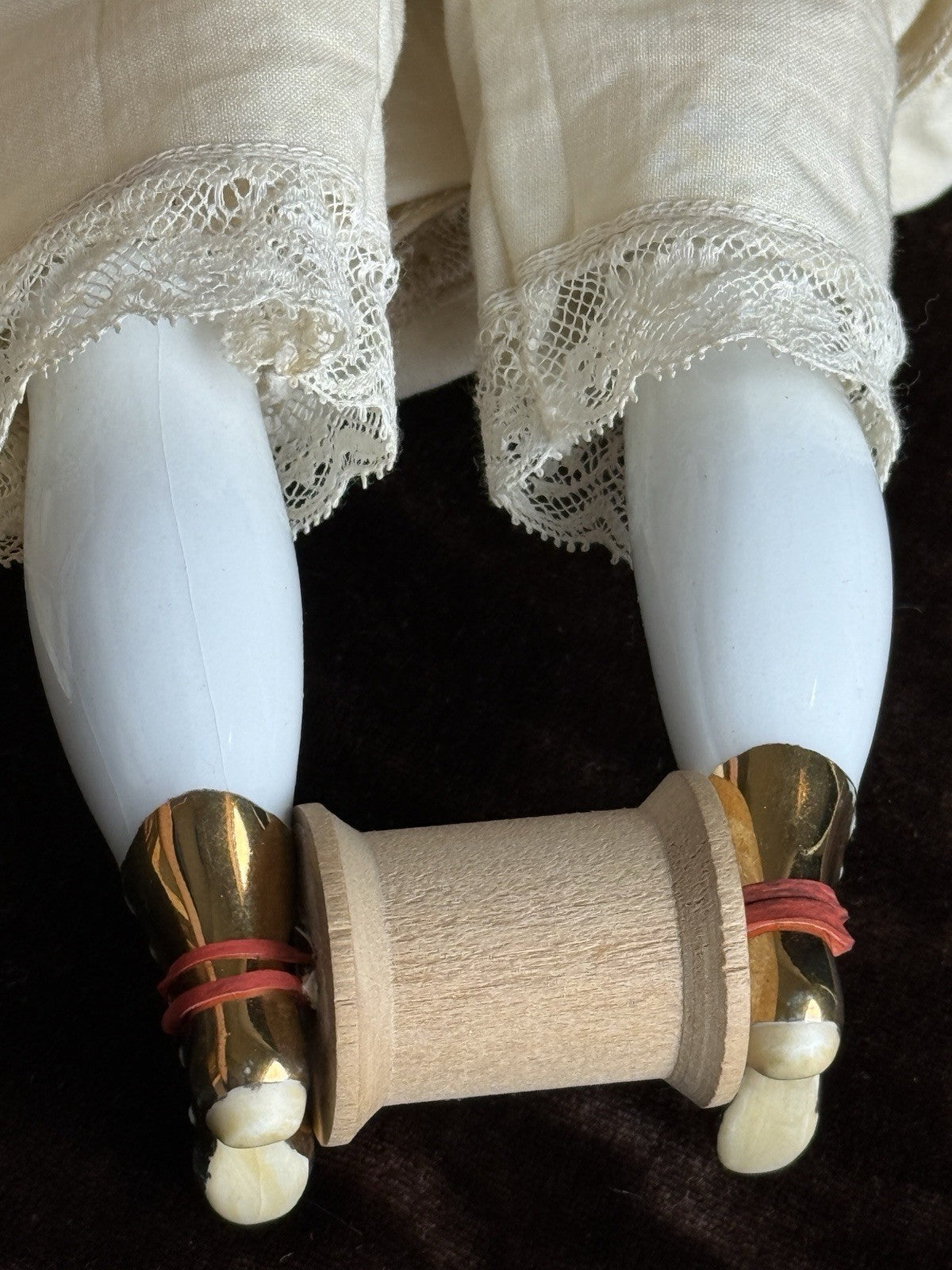 Antique 14” Made in Japan China Shoulder Head Bride Doll
