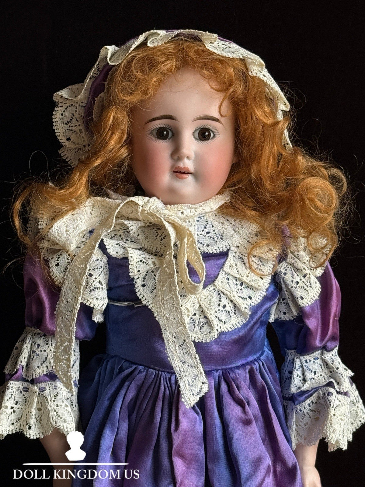 Antique German 19” Heubach Koppelsdorf (?) Bisque Shoulder Head Doll
