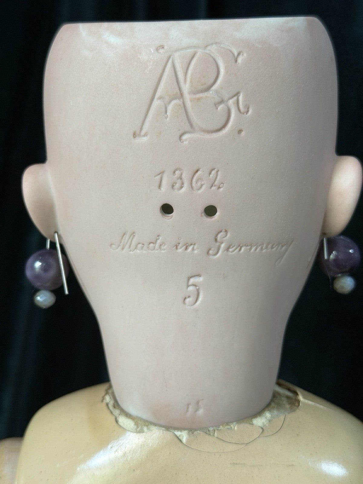 Antique German ABG Alt Beck & Gottschalk Mold 1362 Character Sweet Nell 27” Doll